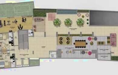 Imagem 15: PORTO PRIVILEGE. Piscina, Área de serviço, 29m² de Áreae1 Vaga na...