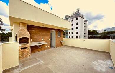 Imagem: O apartamento na cobertura possui 2 Dormitórios, 2 Banheiros