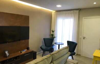 Imagem: O apartamento possui 3 Dormitórios, 2 Banheiros, 2 Vagas na