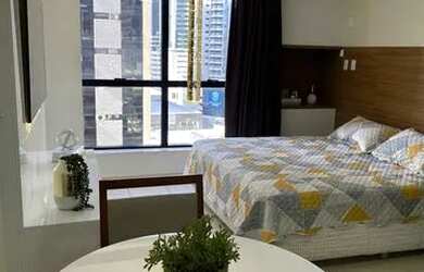 Imagem 1: Apartamento para aluguel possui 35 metros quadrados com 1 quarto