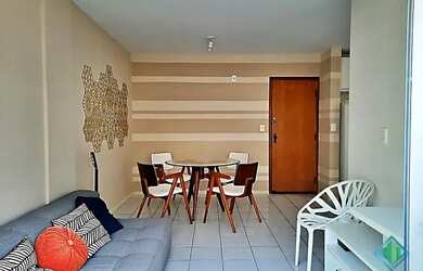 Imagem: O apartamento possui 1 Dormitório, 1 Banheiro, 1 Vaga na garagem