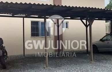 Imagem: O apartamento possui 1 Dormitório, 1 Banheiro, 1 Vaga na garagem