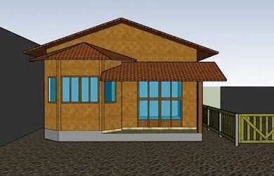 Imagem: A casa em condomínio possui 2 Dormitórios, 1 Banheiro, 1 Vaga