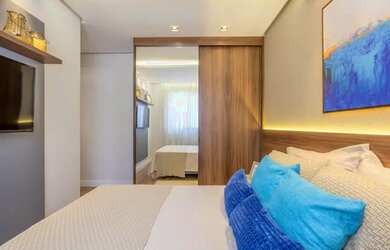 Imagem: O apartamento possui 2 Dormitórios, 2 Banheiros, 60m² de Área