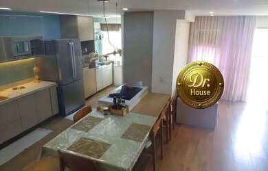 Imagem: O apartamento na cobertura possui 3 Dormitórios, 3 Banheiros