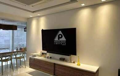 Imagem: O apartamento na cobertura possui 3 Dormitórios, 3 Banheiros