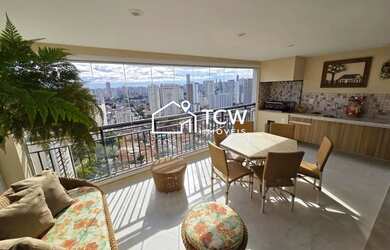 Imagem: O apartamento possui 3 Dormitórios, 4 Banheiros, 3 Vagas na