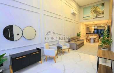 Imagem: A casa em condomínio possui 3 Dormitórios, 3 Banheiros, 4