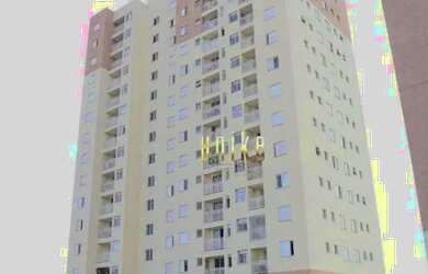 Imagem: O apartamento possui 2 Dormitórios, 1 Banheiro, 1 Vaga na garagem