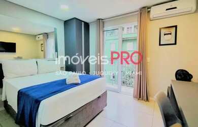 Imagem 8: Bela Vista, studio pronto, decorado, equipado, com renda