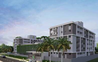 Imagem: O apartamento possui 2 Dormitórios, 1 Banheiro, 1 Vaga na garagem