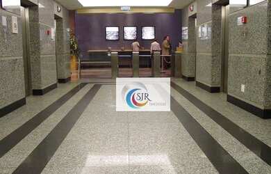 Imagem 4: Conjunto para alugar, 909 m² -Os 22 pavimentos se organizam em torno...