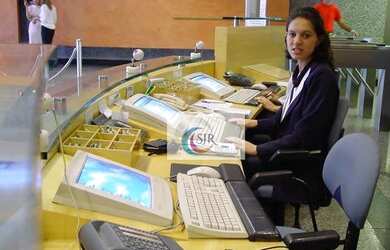 Imagem 5: O Centro de Controle é totalmente informatizado, cuidando sem interrupção de uma gama comp