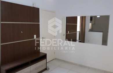 Imagem: O apartamento possui 2 Dormitórios, 1 Banheiro, 1 Vaga na garagem