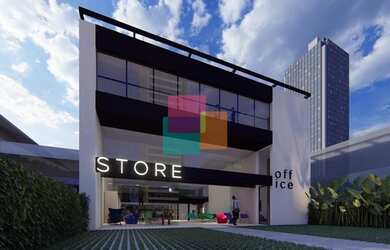 Imagem: O depósito possui 594m² de Área e está localizado em América