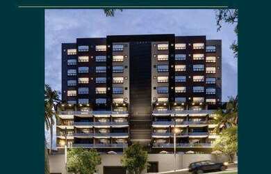 Imagem: O apartamento possui 1 Dormitório, 1 Banheiro, 1 Vaga na garagem