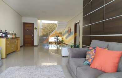 Imagem: O apartamento na cobertura possui 5 Dormitórios, 3 Banheiros