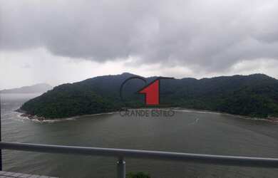 Imagem 2: VISTA TOTAL DA ORLA DE SANTOS E SÃO VICENTE - ILHA PORCHAT