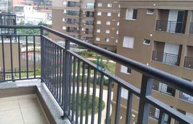 Imagem: O apartamento possui 1 Dormitório, 1 Banheiro, 1 Vaga na garagem