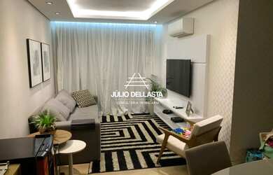 Imagem: O apartamento possui 3 Dormitórios, 2 Banheiros, 2 Vagas na