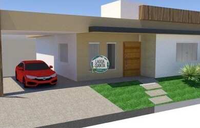 Imagem: A casa em condomínio possui 3 Dormitórios, 4 Banheiros, 2