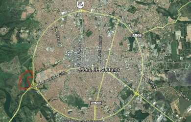 Imagem: O terreno possui 617.000m² de Área e está localizado em