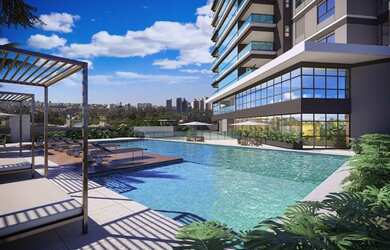 Imagem: O apartamento possui 3 Dormitórios, 5 Banheiros, 3 Vagas na