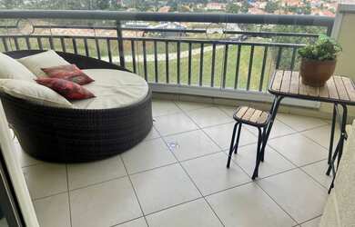 Imagem: O apartamento possui 3 Dormitórios, 3 Banheiros, 2 Vagas na