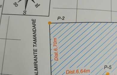 Imagem: O terreno possui 192.382m² de Área e está localizado em