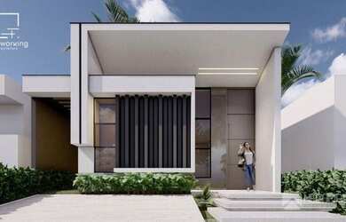 Imagem: A casa em condomínio possui 3 Dormitórios, 2 Banheiros, 97m²