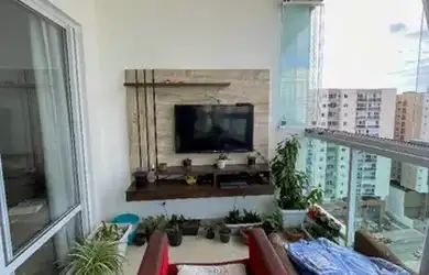 Imagem 7: 3 quartos 100% sol da manhã, a poucos metros do mar, com lazer na cobertura e 2 vagas