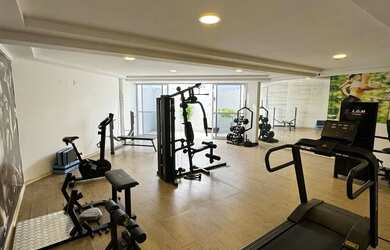 Imagem: O apartamento possui 3 Dormitórios, 2 Banheiros, 2 Vagas na