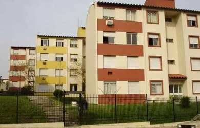 Imagem: O apartamento possui 1 Dormitório, 1 Banheiro, 1 Vaga na garagem