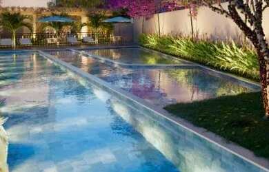 Imagem: O apartamento possui 2 Dormitórios, 1 Banheiro, 1 Vaga na garagem