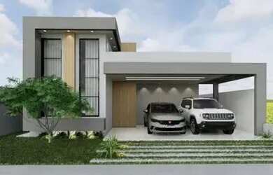 Imagem: A casa em condomínio possui 3 Dormitórios, 2 Banheiros, 2