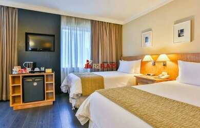 Imagem: O studio possui 1 Dormitório, 1 Banheiro, 1 Vaga na garagem