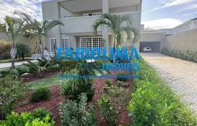 Imagem: A casa em condomínio possui 4 Dormitórios, 5 Banheiros, 4