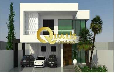 Imagem: A casa em condomínio possui 4 Dormitórios, 2 Banheiros, 4