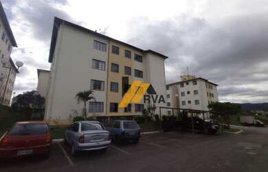 Imagem: O apartamento possui 2 Dormitórios, 1 Banheiro, 1 Vaga na garagem