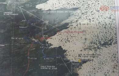 Imagem: O terreno possui 32.000.000m² de Área e está localizado