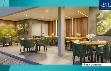 Imagem: O apartamento possui 2 Dormitórios, 1 Banheiro, 1 Vaga na garagem