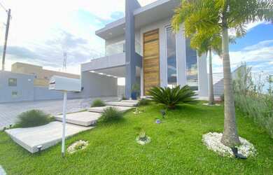 Imagem: A casa em condomínio possui 3 Dormitórios, 5 Banheiros, 2