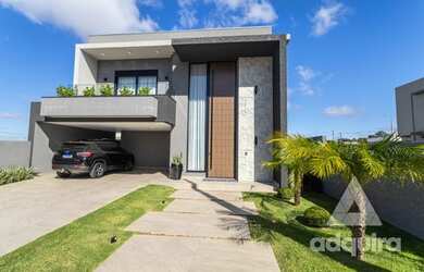 Imagem: A casa em condomínio possui 3 Dormitórios, 5 Banheiros, 2