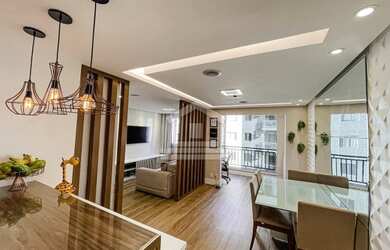 Imagem: O apartamento possui 2 Dormitórios, 2 Banheiros, 2 Vagas na