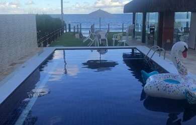 Imagem 3: 81401-Carneiros luxuosa casa para alugar por temporada, piscina - até...