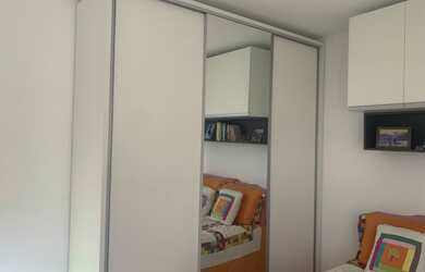 Imagem: A casa em condomínio possui 1 Dormitório, 1 Banheiro, 1 Vaga