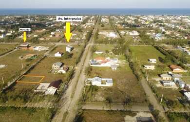 Imagem: O terreno está localizado em Balneário Gaivota, SC à venda