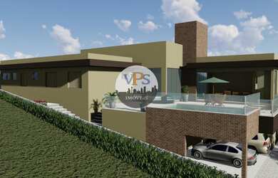 Imagem: A casa em condomínio possui 4 Dormitórios, 5 Banheiros, 4