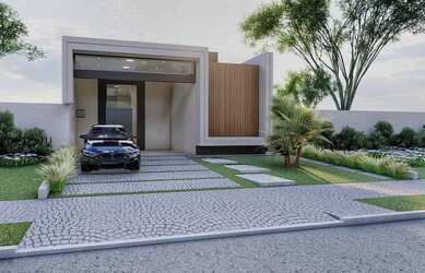 Imagem: A casa em condomínio possui 3 Dormitórios, 5 Banheiros, 4