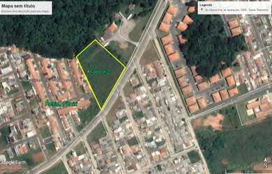 Imagem: O terreno possui 7.000m² de Área e está localizado em Santa